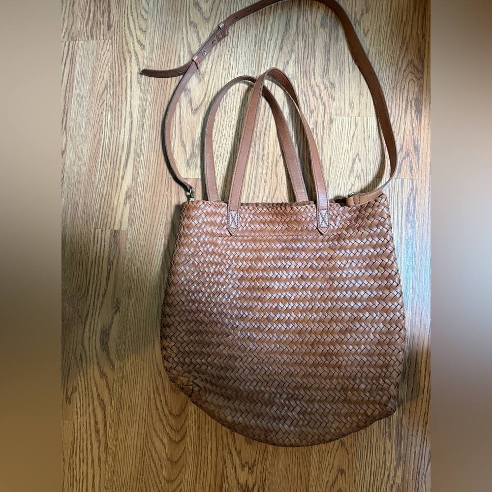 Madewell Braided Leather Transport Tote - Picture 4 of 7